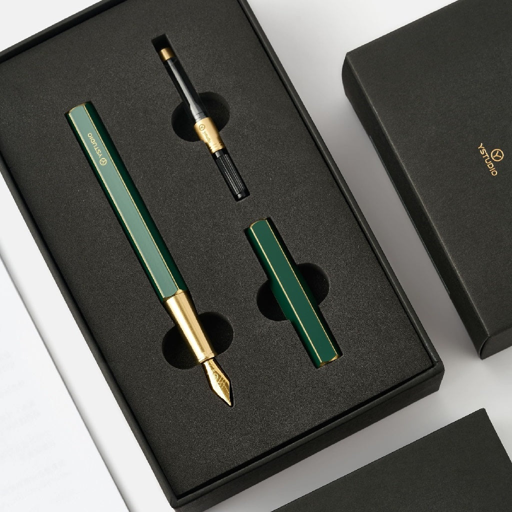 Green Revolve Fountain Pen