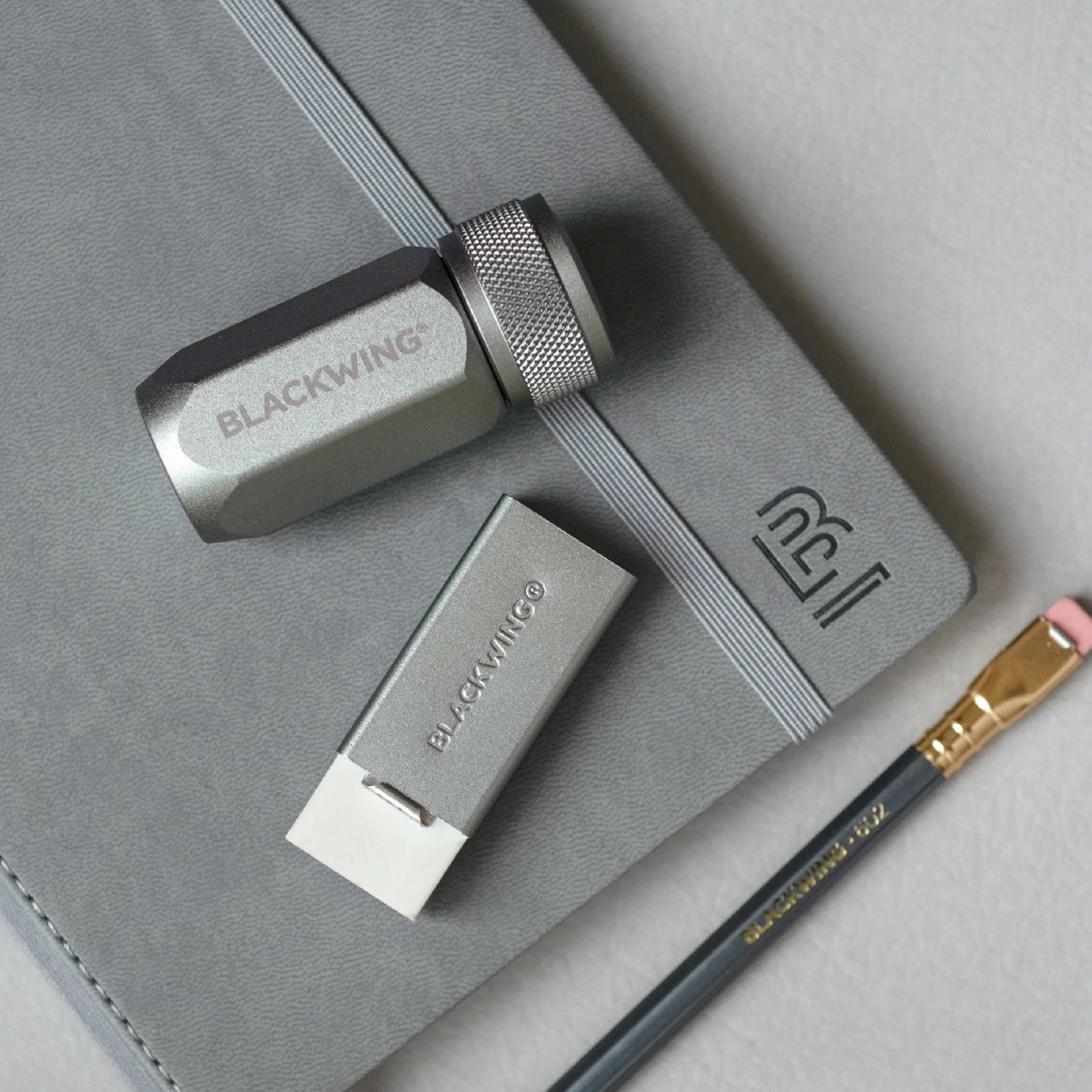 Grey Handheld Eraser