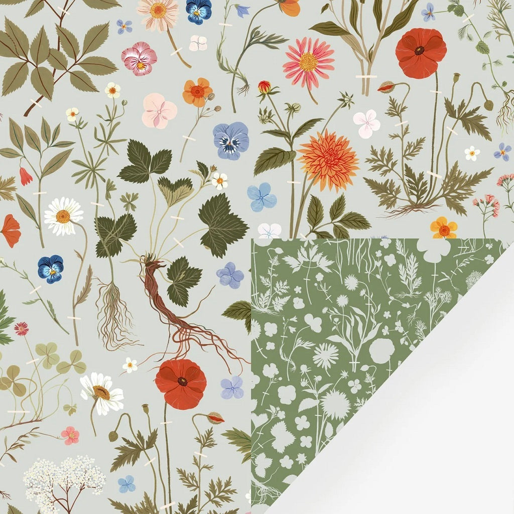 Herbarium Double Sided Wrapping Sheets