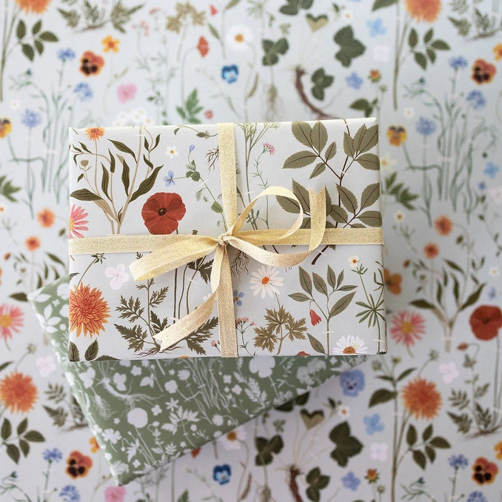 Herbarium Double Sided Wrapping Sheets