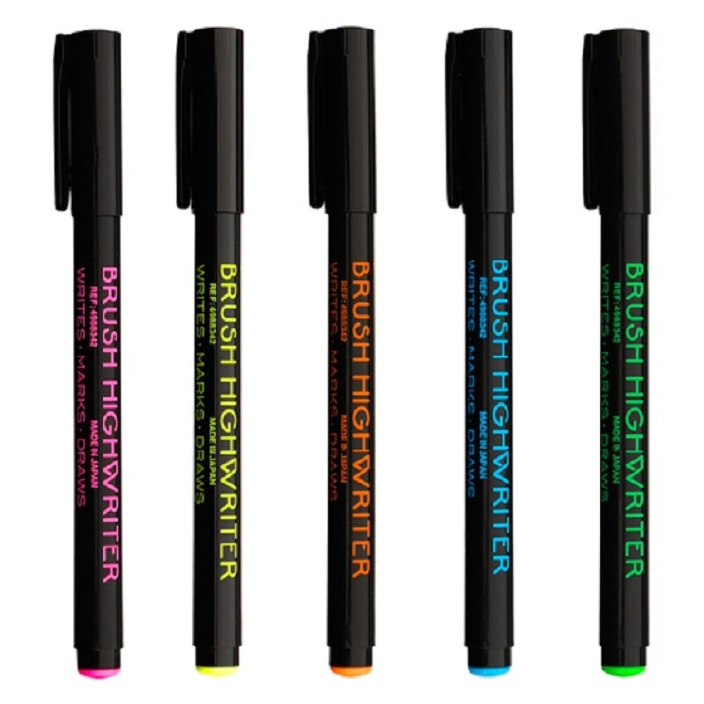 Highlighter Brush Pen Set