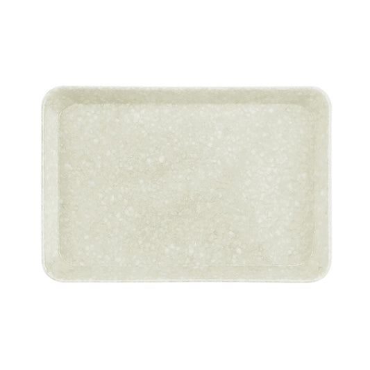 Ivory Marbled Large Desk Tray