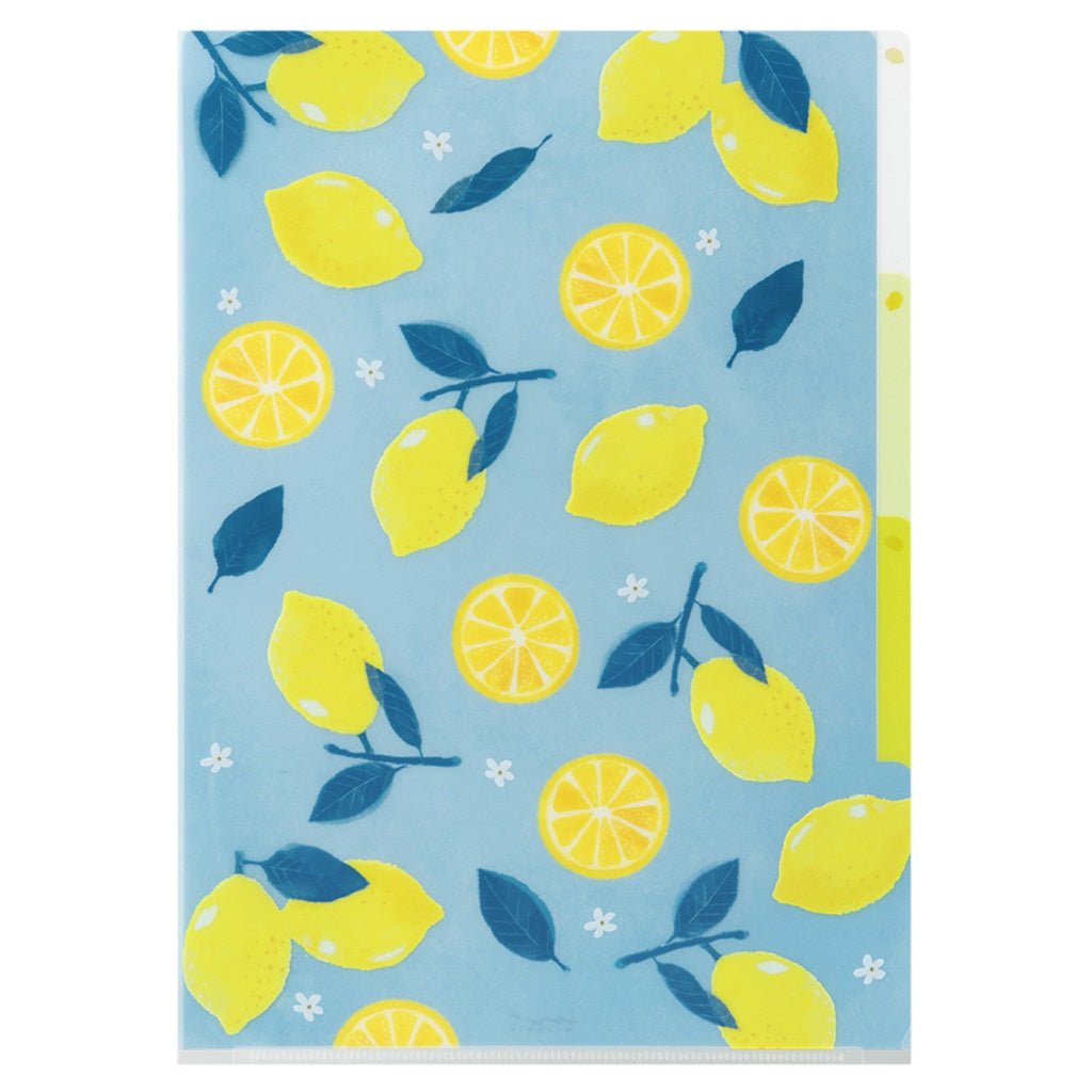 Lemons A4 3-Pockets Folder