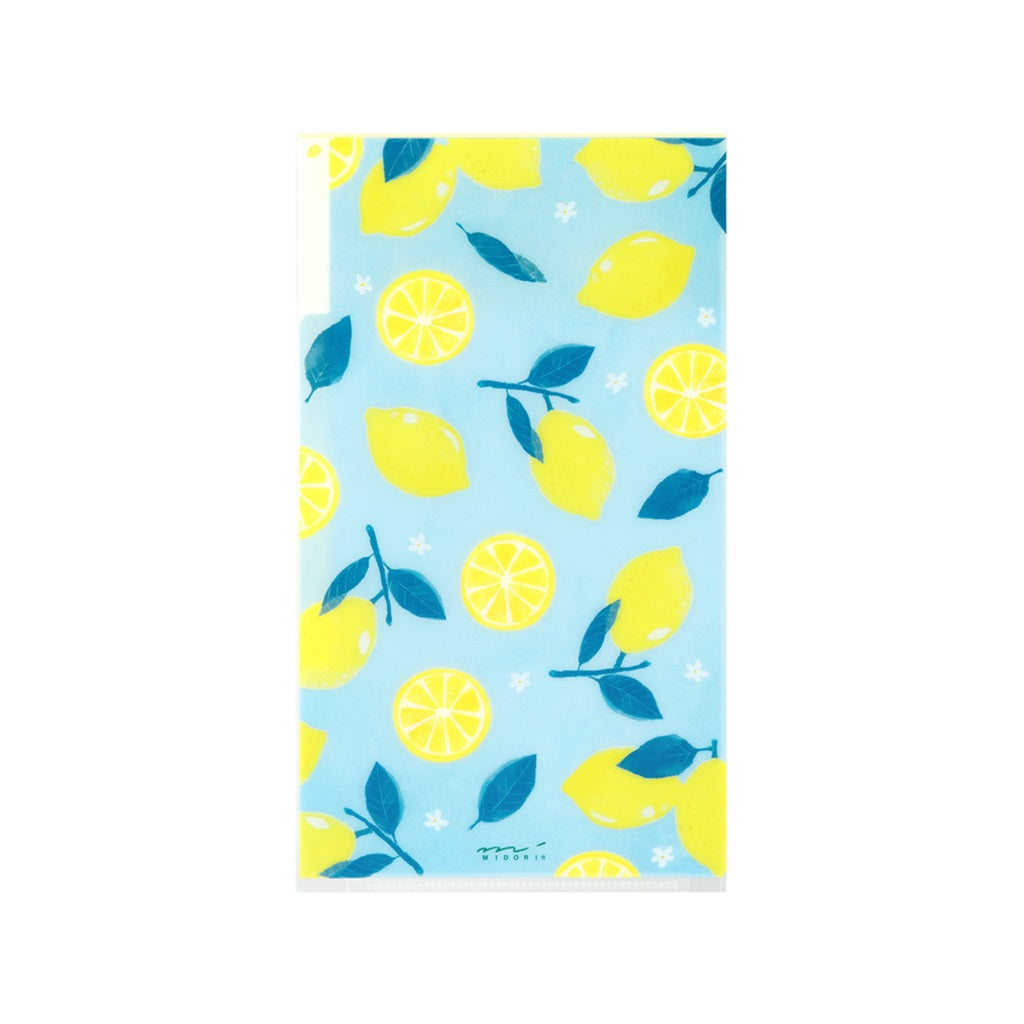 Lemons A5 3-Pockets Folder