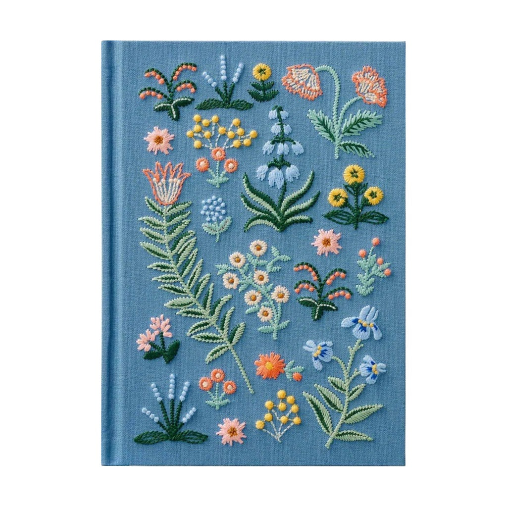 Menagerie Garden Embroidered Journal