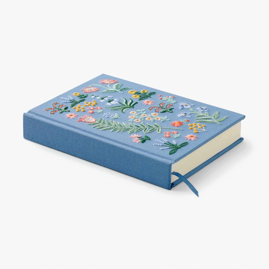 Menagerie Garden Embroidered Journal
