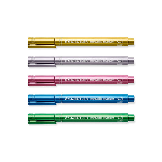 Metallic Pen Set of 5