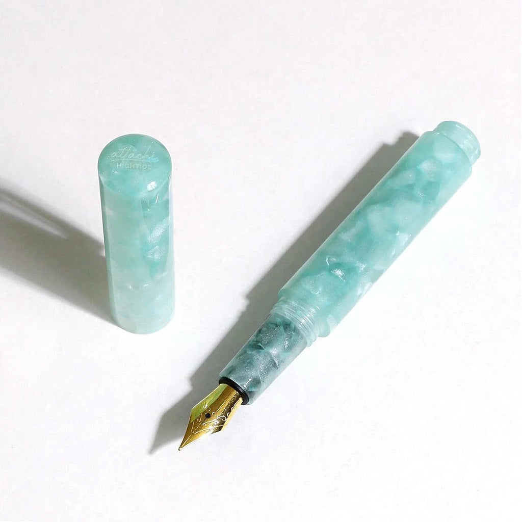 Mint Marbled Pocket Fountain Pen