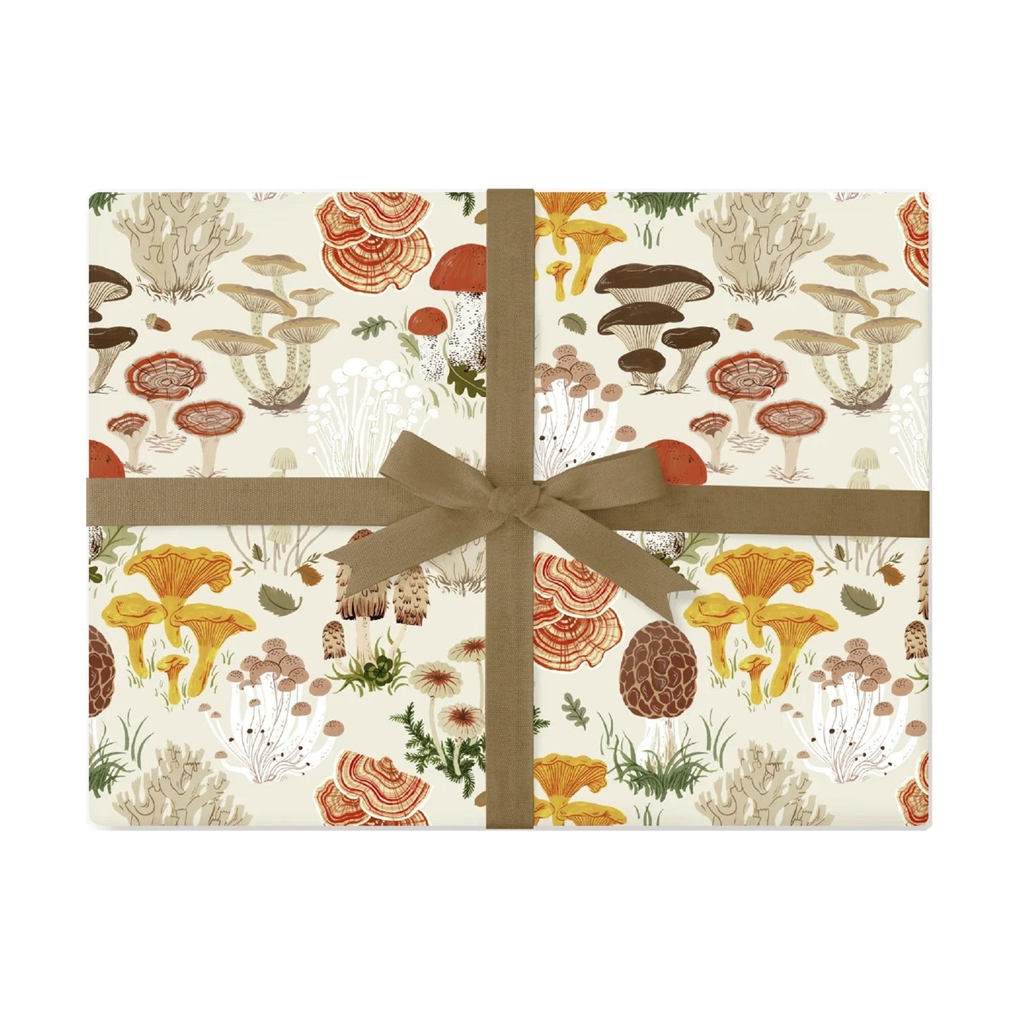 Mushrooms Double Sided Wrapping Sheets
