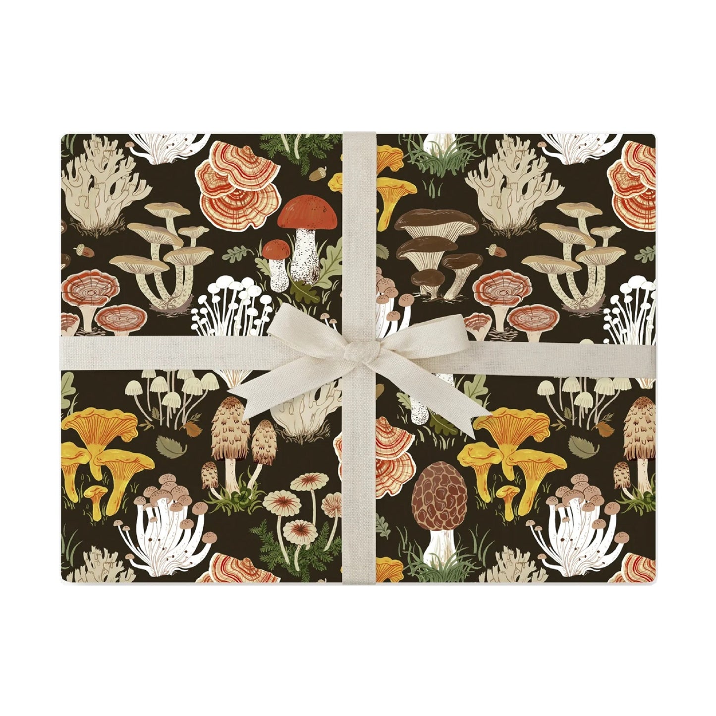 Mushrooms Double Sided Wrapping Sheets