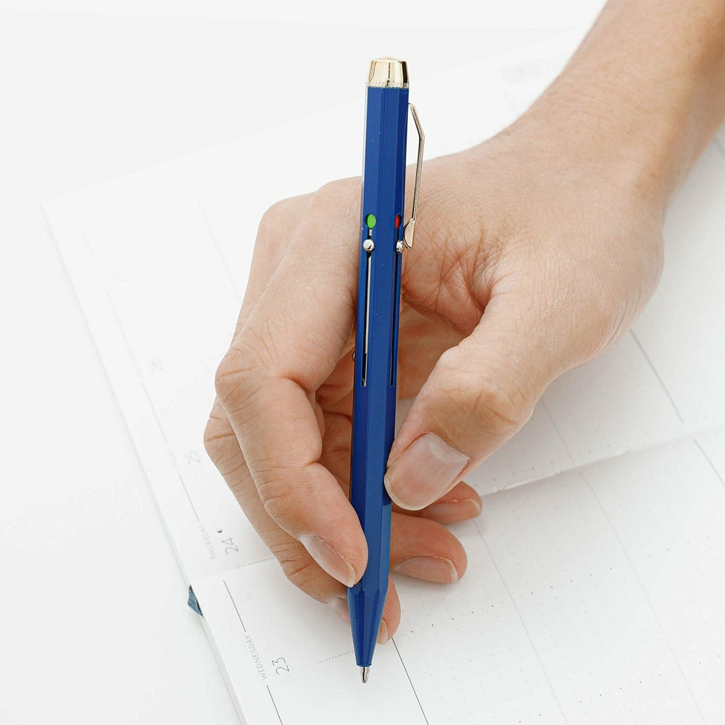 Blue 4-Colour Ballpoint Pen