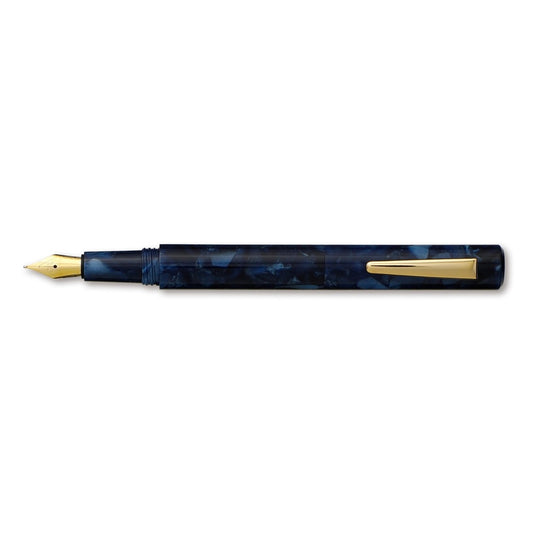Navy Marbled Pocket Fountain Pen