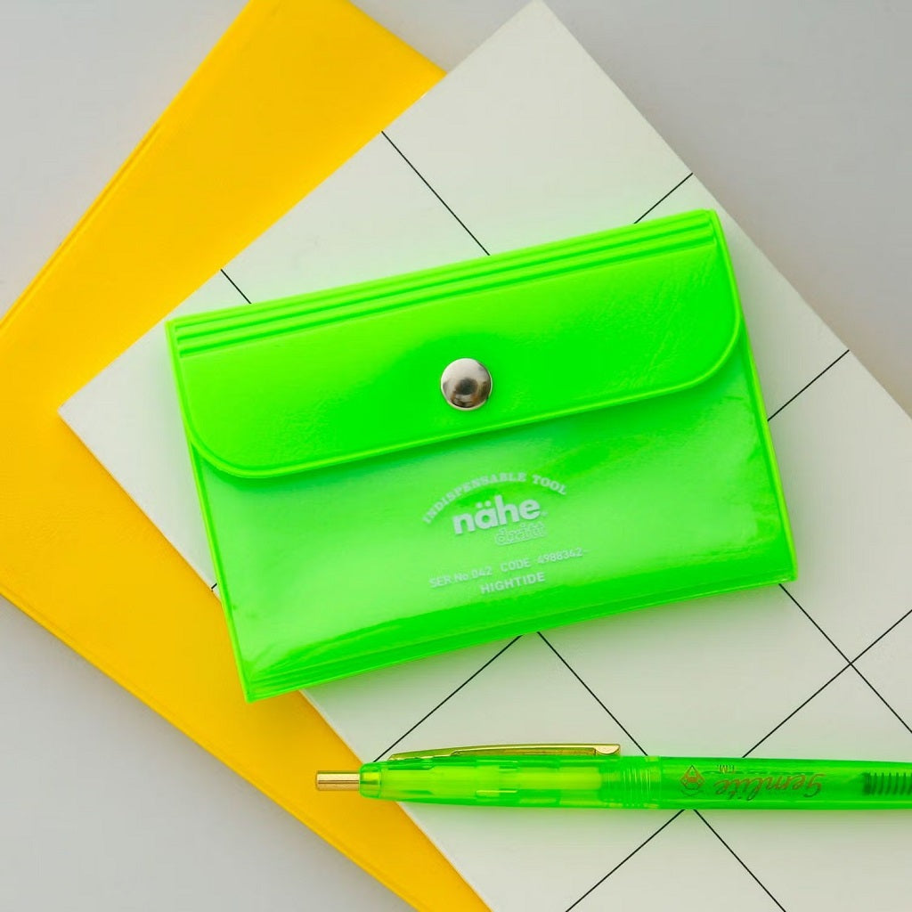 Neon Green Card Case