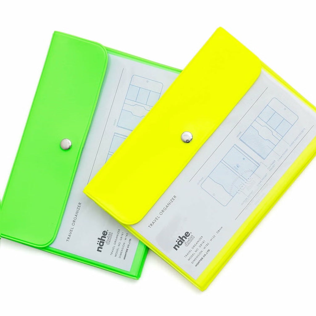 Neon Green Travel Organizer