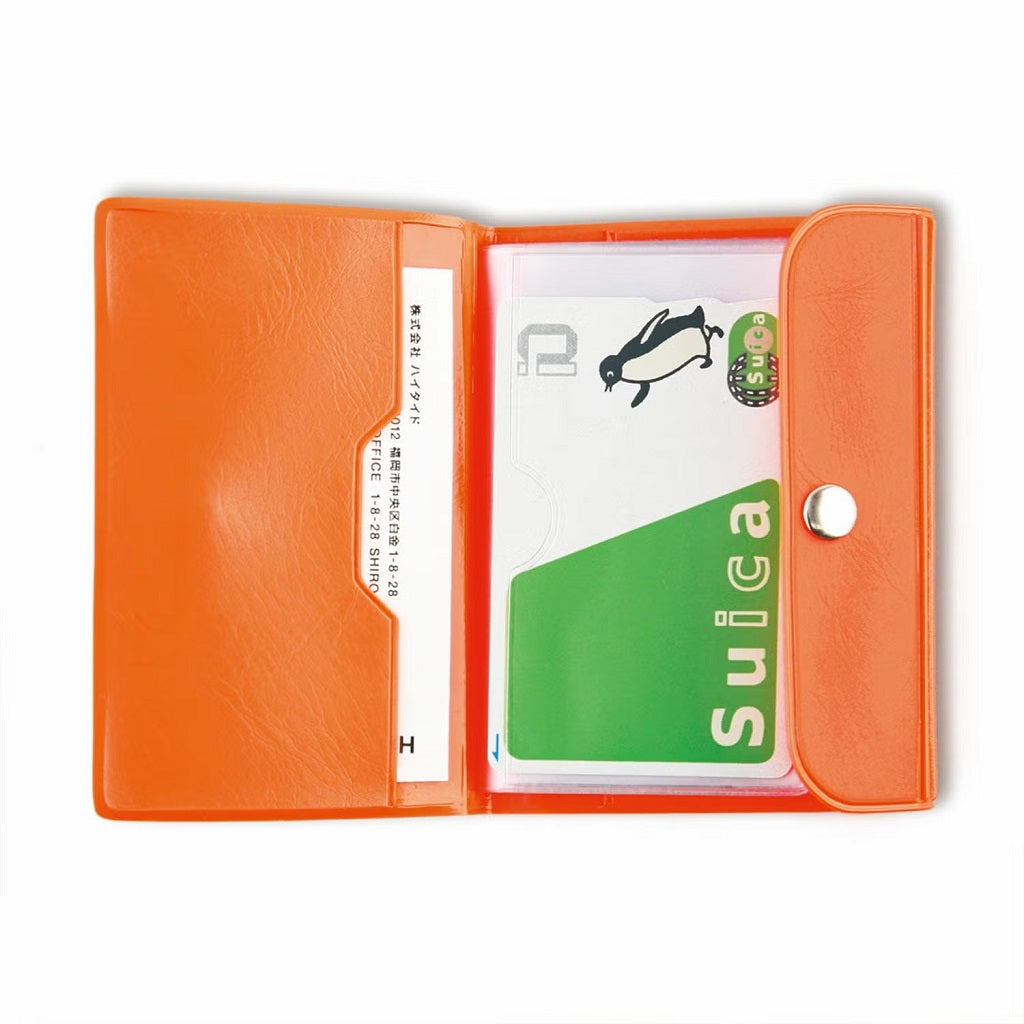 Neon Orange Card Case