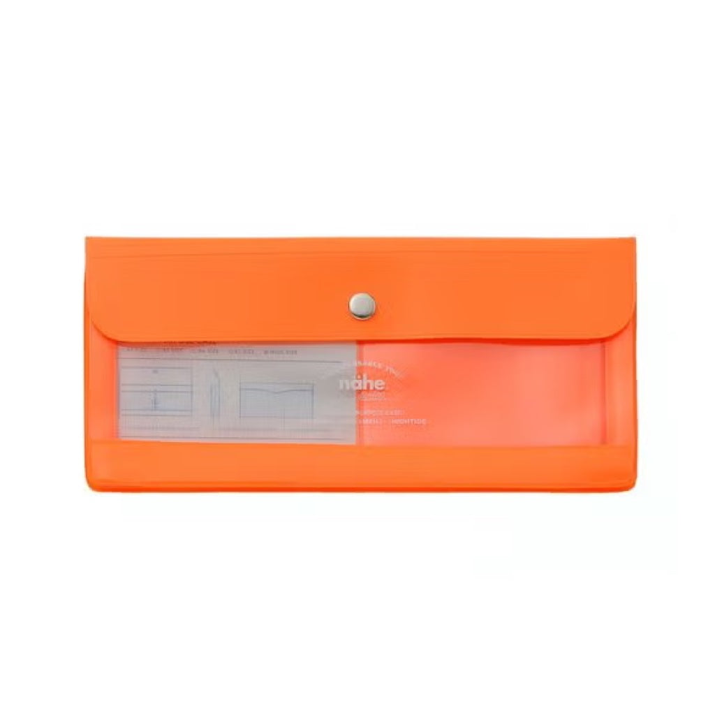 Neon Orange Pencil Case