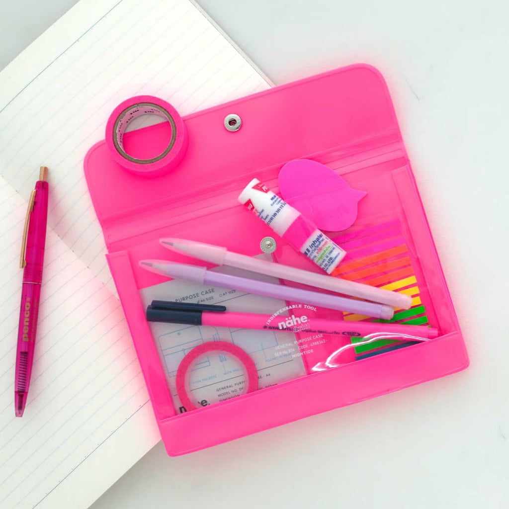 Neon Pink A6 Pocket Case