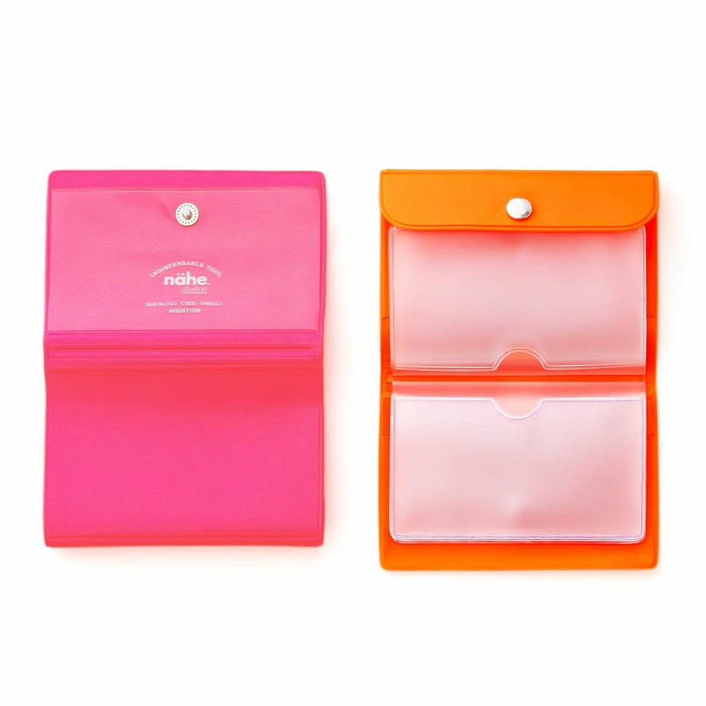 Neon Orange Card Case
