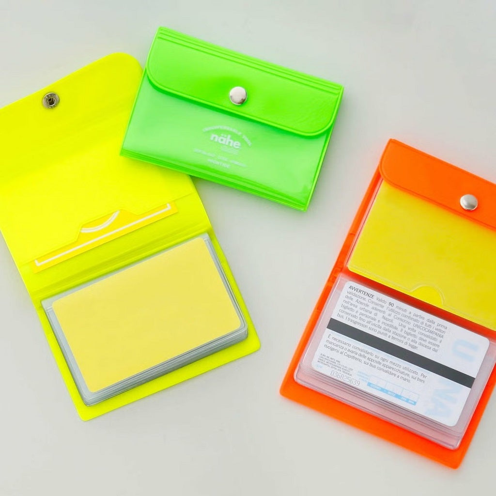Neon Green Card Case