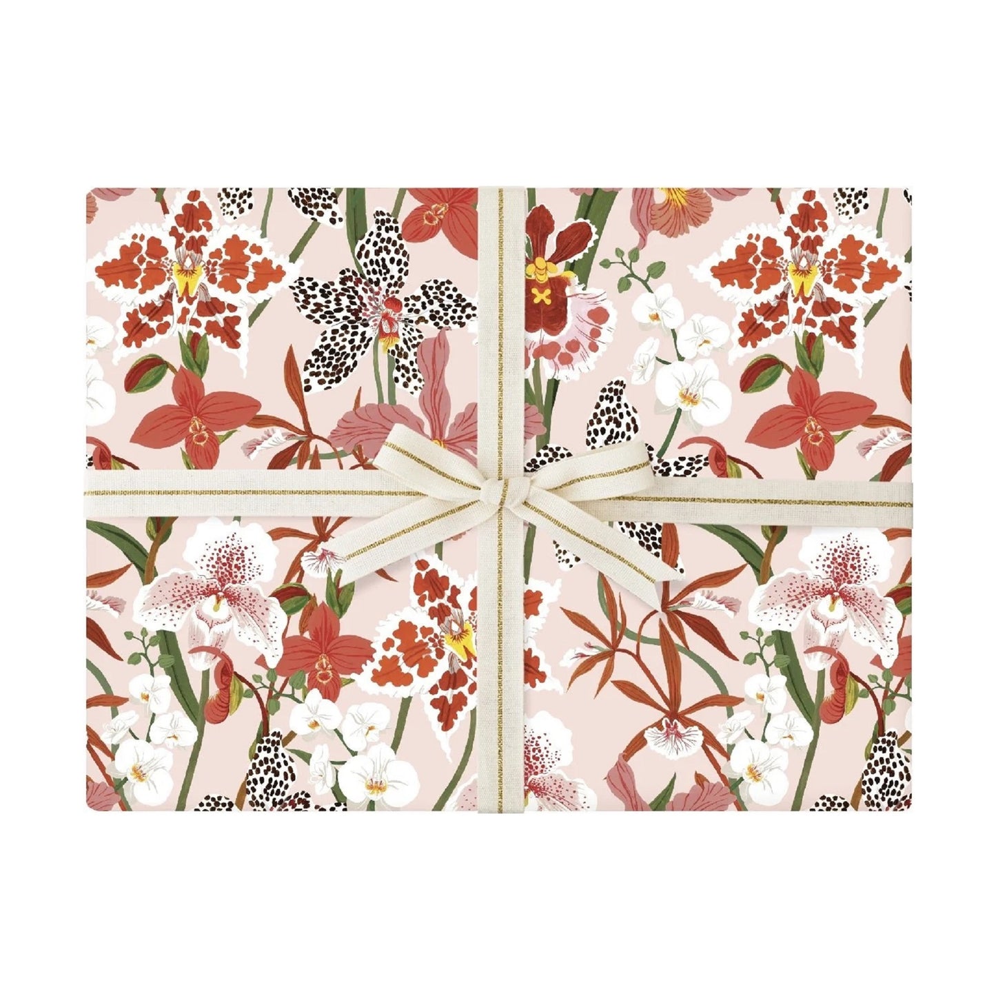 Orchids Double Sided Wrapping Sheets