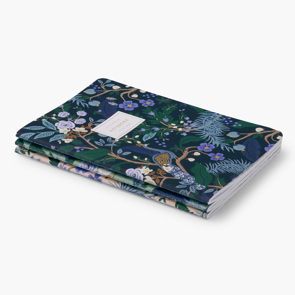 Peacock Notebook Set