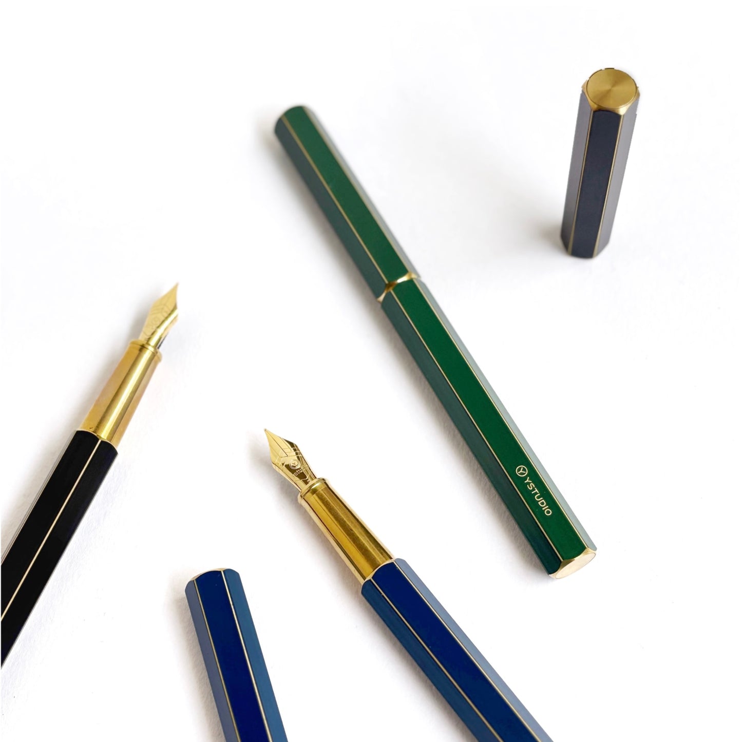 Blue Revolve Fountain Pen