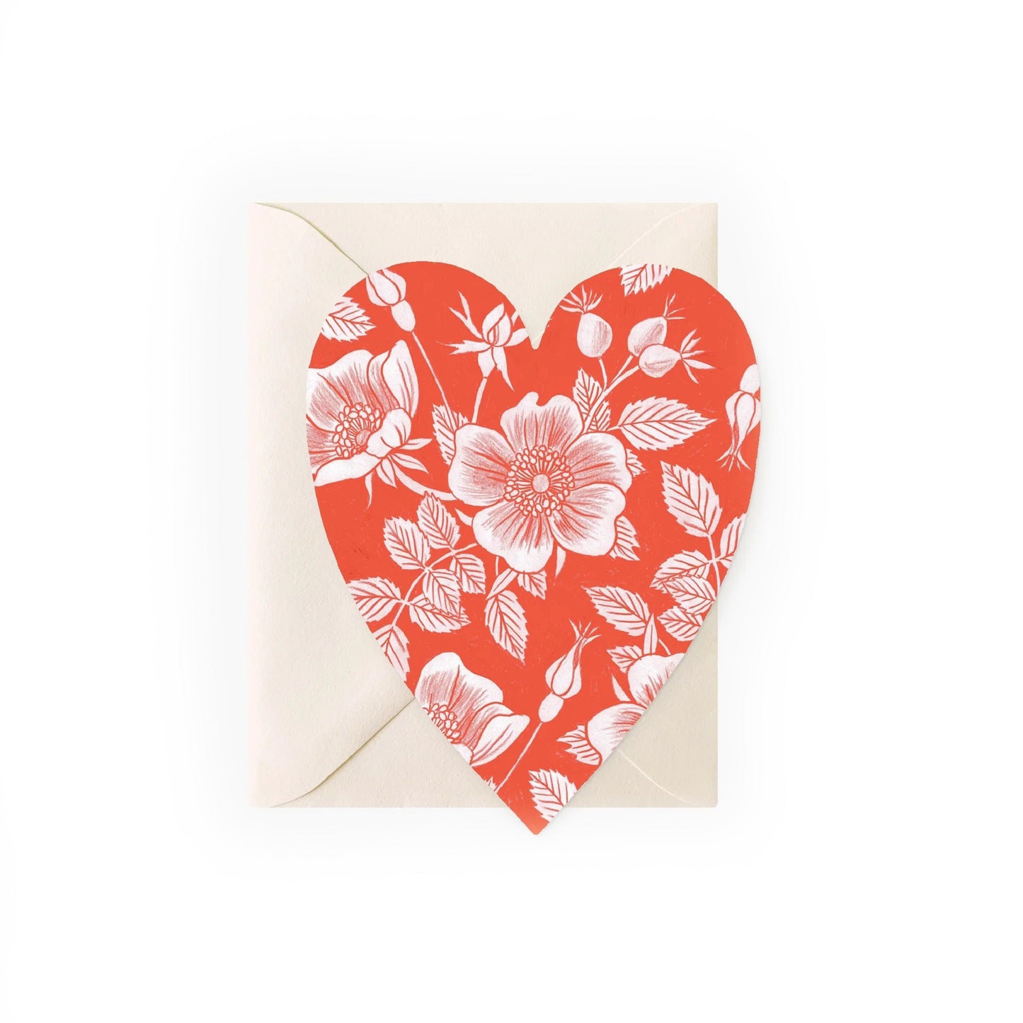 Rose Heart Card