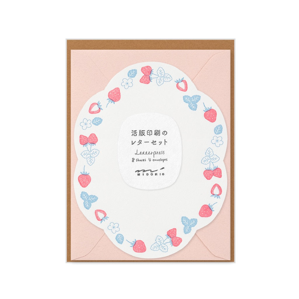 Strawberry Letter Set