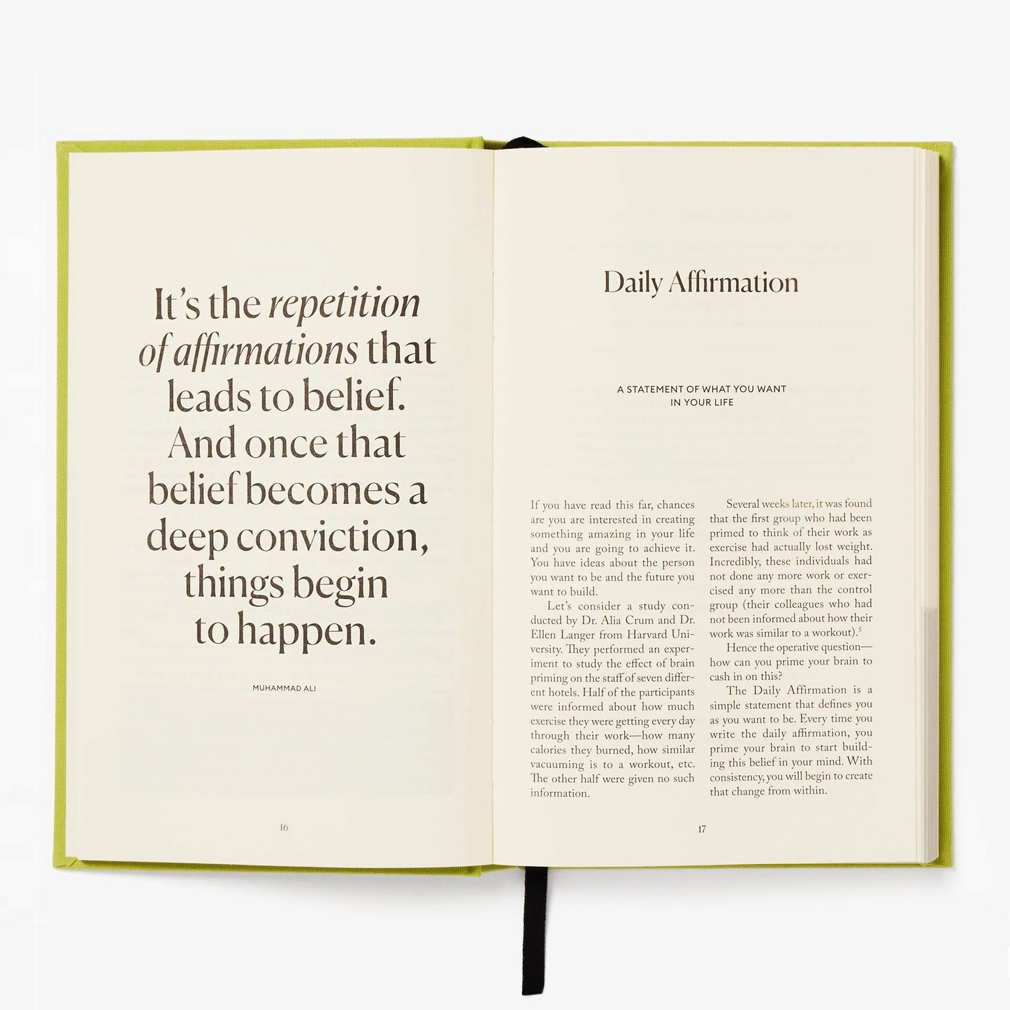 The Apple Green Five Minute Journal