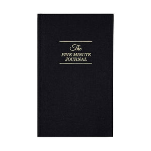 The Bold Black Five Minute Journal