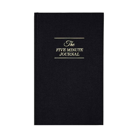 The Bold Black Five Minute Journal – The Paper Company India