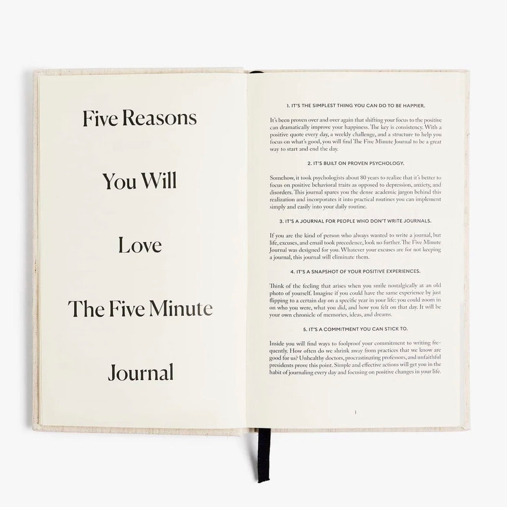 The Five Minute Journal