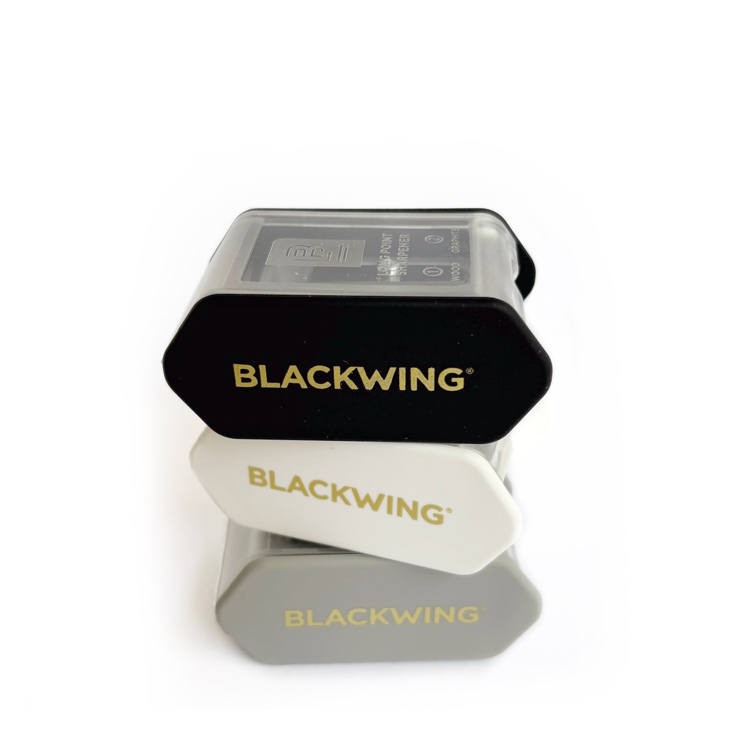 Black Two-Step Long Point Sharpener