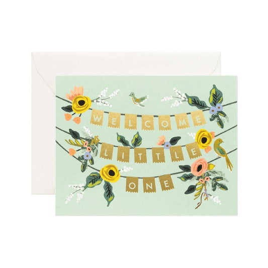 Welcome Garland Card