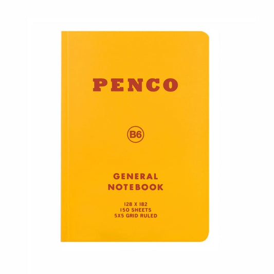 Yellow B6 General Notebook