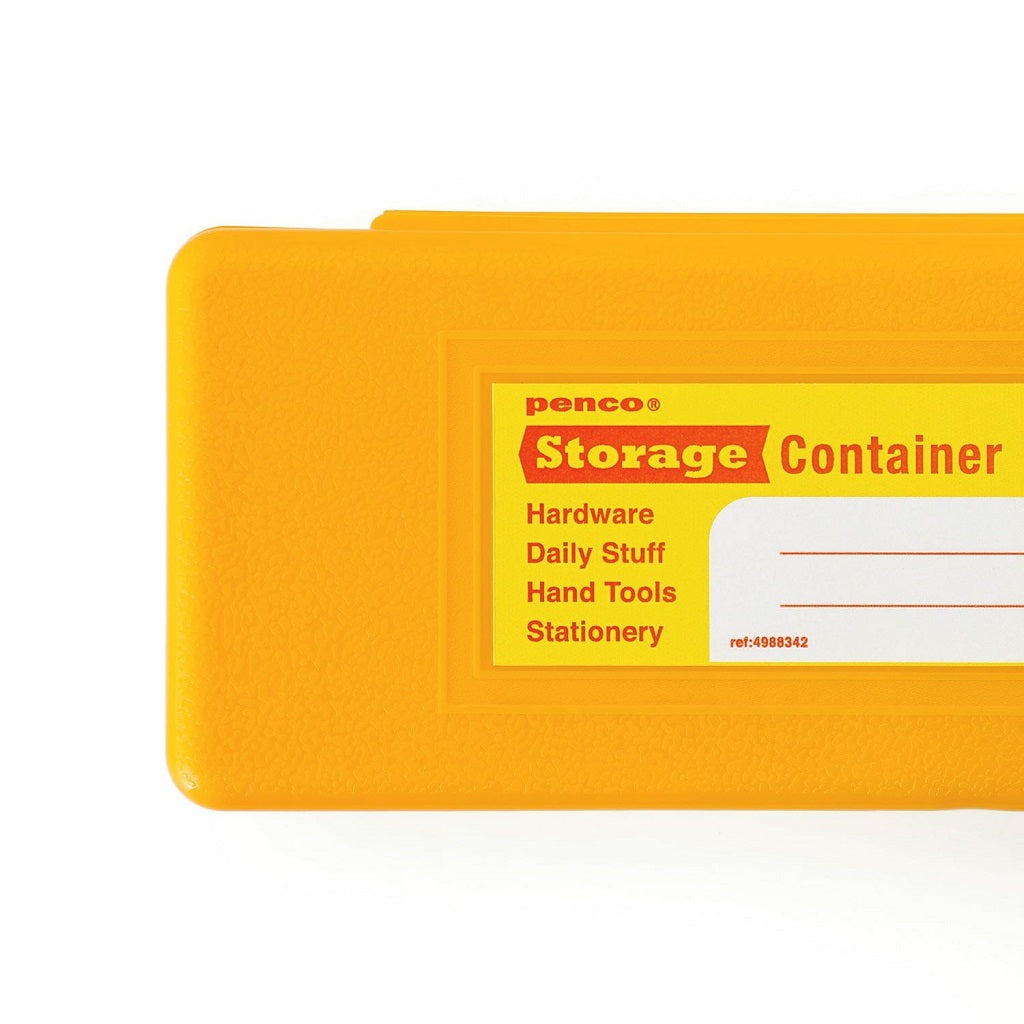 Yellow Storage Container Pencil Case