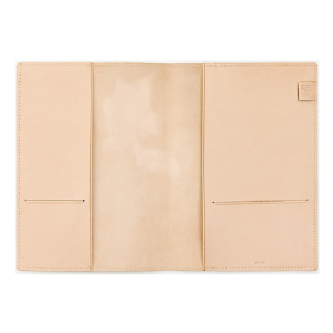 A5 Natural Leather Notebook Cover – The Paper Company India