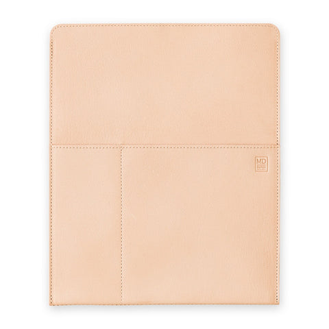 A5 Natural Leather Notebook Sleeve