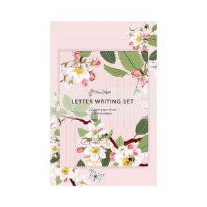 Apple Blossom Letter Writing Set