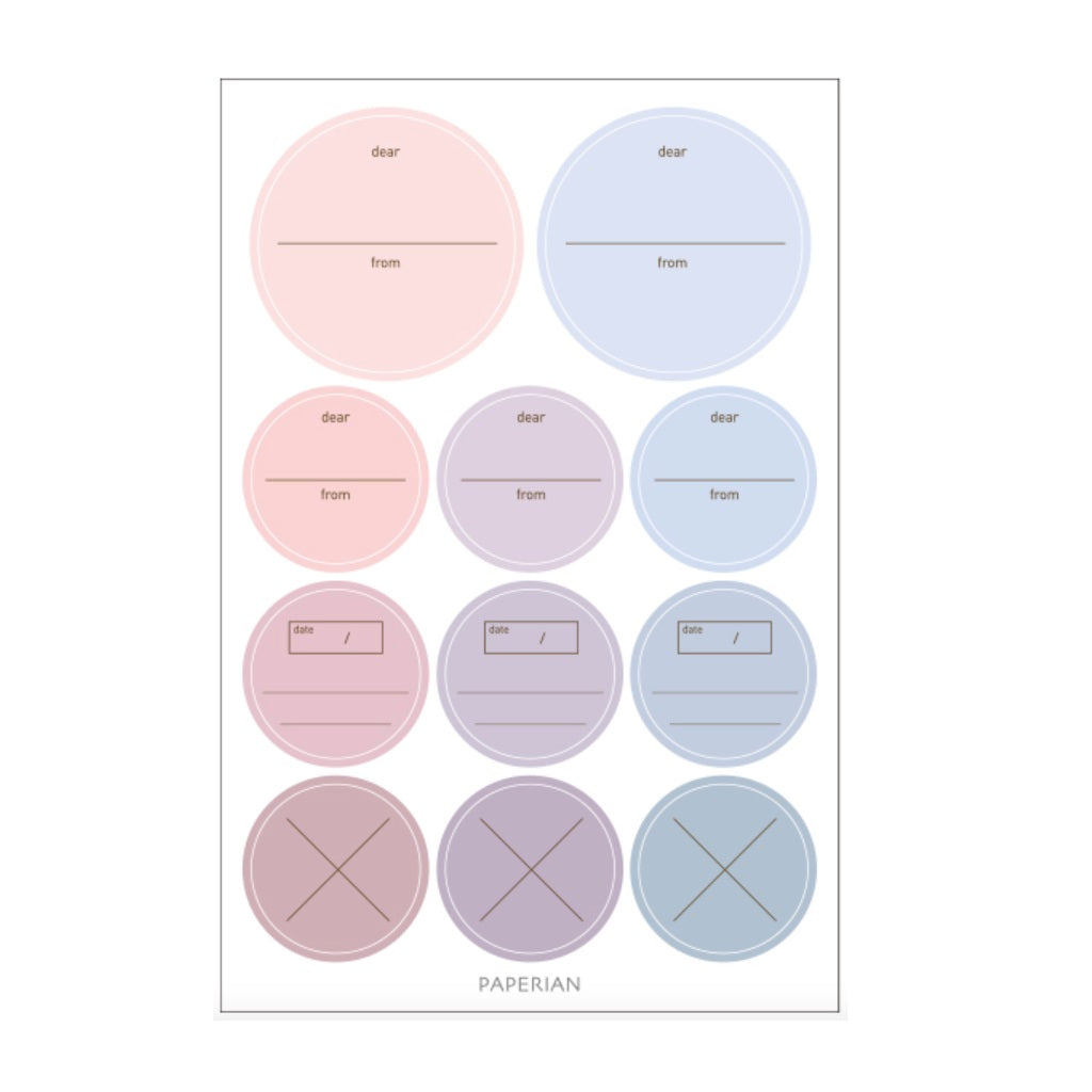 Pink Card Labels Assorted Pink Gift Labels – The Paper Company India