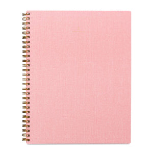 Blossom Pink Linen Notebook