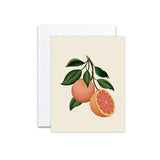 Botanical Grapefruit Scented Card