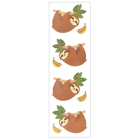 Cheerful Sloth Stickers