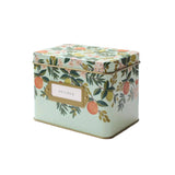 Citrus Floral Recipe Box