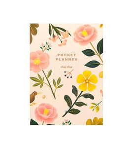 Cream Blossom Pocket Planner