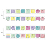 Date Labels Paper Tape