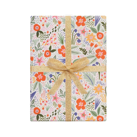 Buy Floral Wrapping Paper Dark Floral Gift Wrap 3 Sheets Online in India 