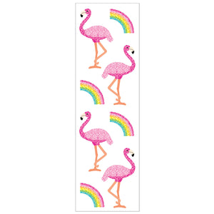 Flamingos & Rainbows Stickers