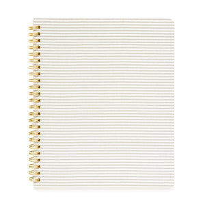 Grey Stripes Notebook