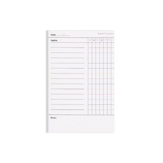 Habit Tracker Pad